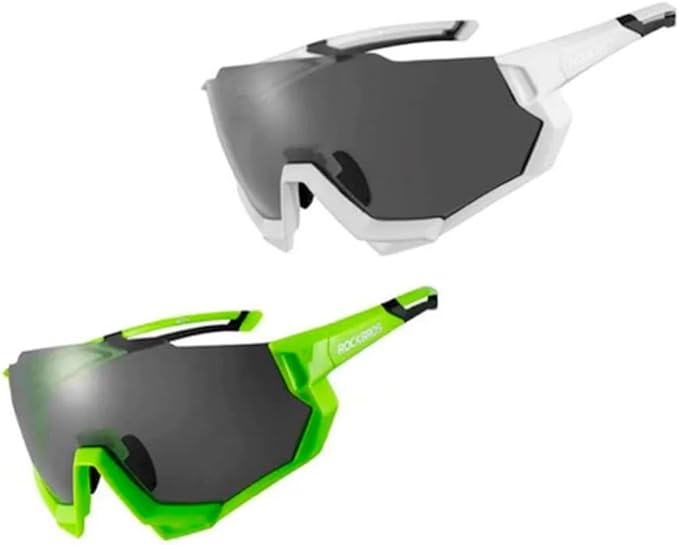 Lentes Deportivos para Ciclismo,Unisex, Polarizados, Micas Intercambiables, Rockbros