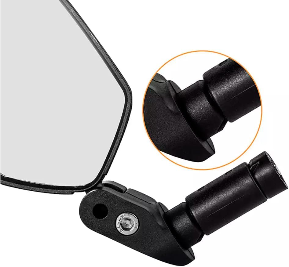 Espejo Retrovisor para Bicicleta, Montaje en Manillar, Rockbros