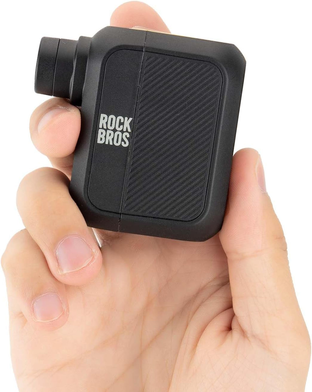 Rockbros Mini Compresor de Aire Eléctrico para Neumaticos De Bicicleta, 100 PSI