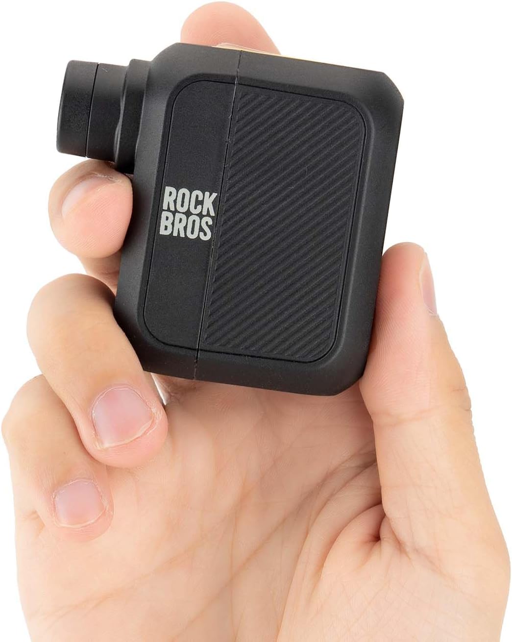 Rockbros Mini Compresor de Aire Eléctrico para Neumaticos De Bicicleta, 100 PSI