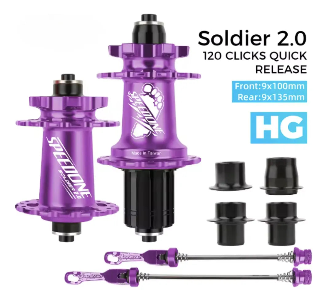 Par De Masas Tronadoras De 32h Hg/ms/xd Speedone Soldier 2.0