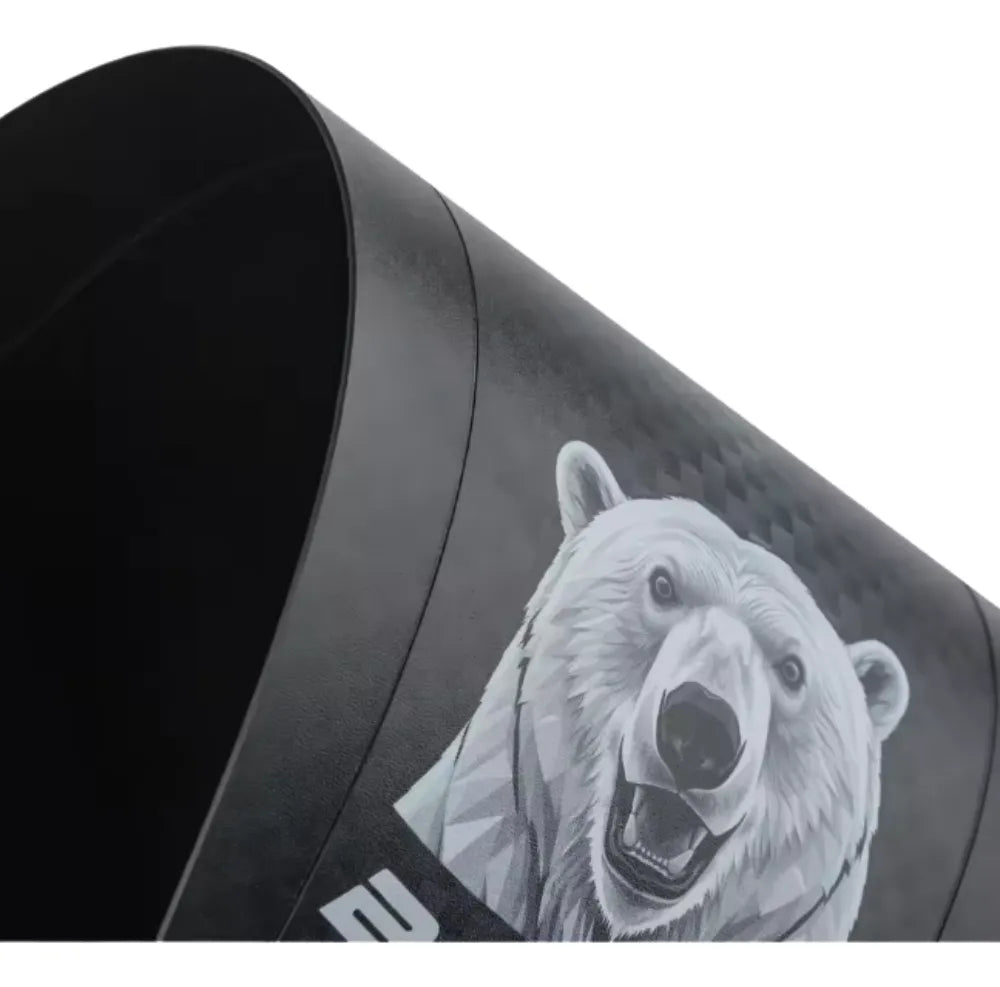 Lodera Guardabarros Color Negro Bear Salpicadera Con Sinchos