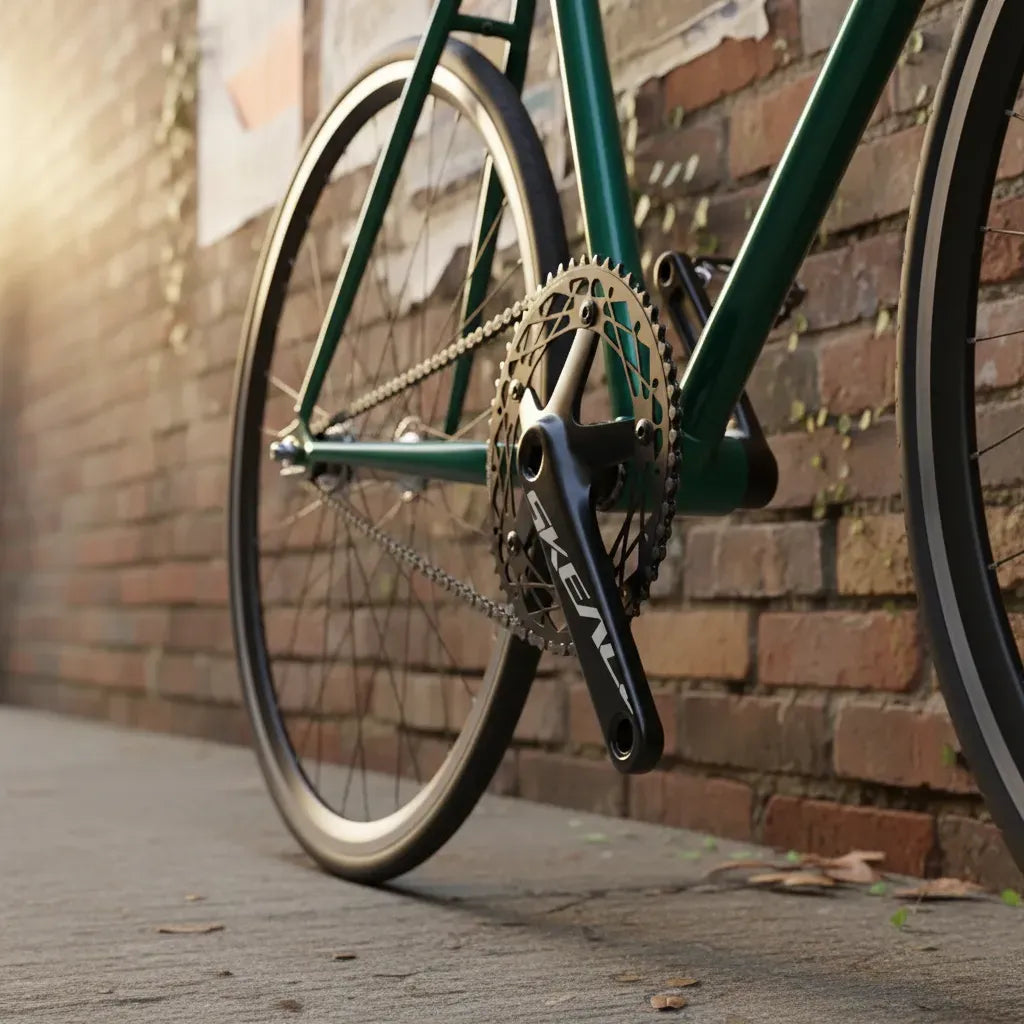 Bielas Para Bicicleta Fixie Pista 49t 165mm Skeace Urbana