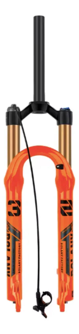 Suspension R27.5 120mm Recto Qr Release Naranja Remoto 32mm