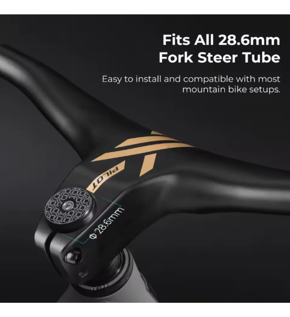 Manillar De Aluminio Para Mtb Pilot 775mmpotencia28.6mm 550g