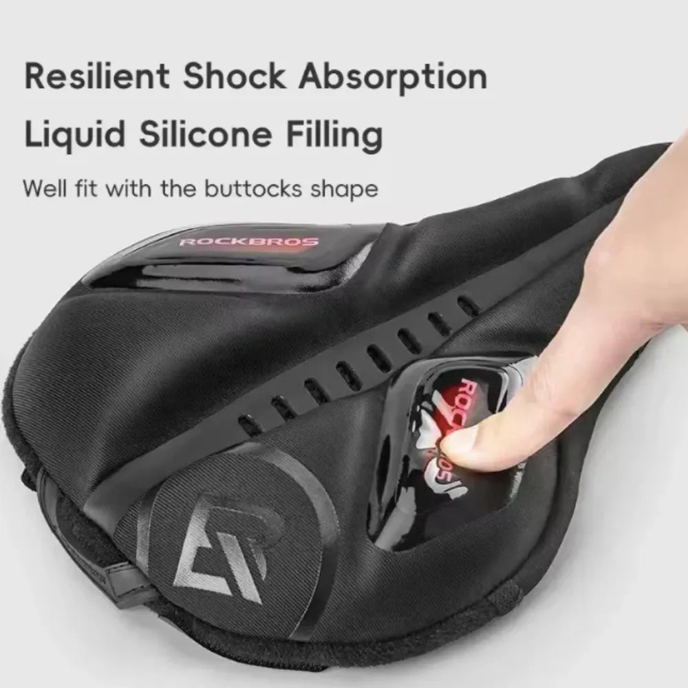 Funda De Asiento Para Bicicleta Rockbros De Gel Transpirable