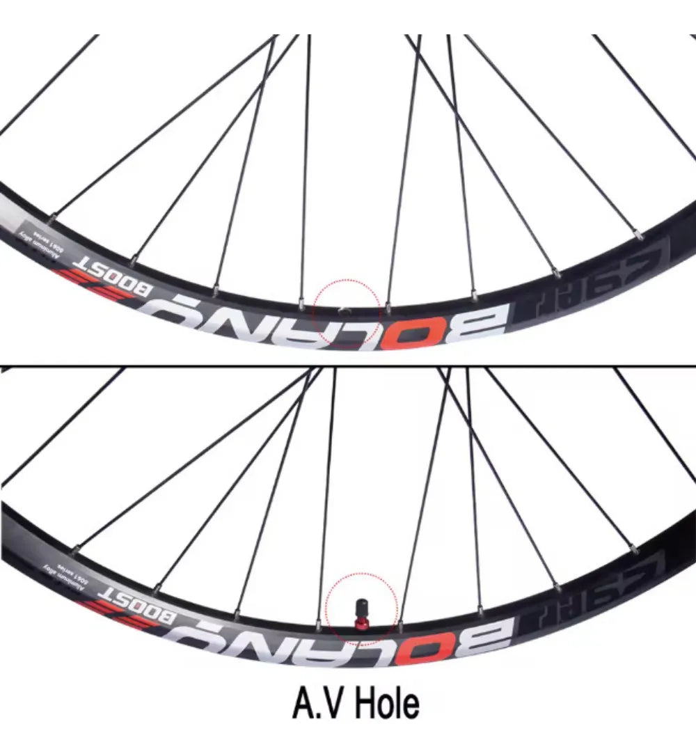 Rines De Aluminio Eje Boost Masas Tronadoras 32h Tubeless