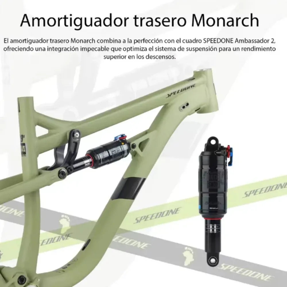 Cuadro Speedone Doble Suspension Con Amortiguador R29 Boost