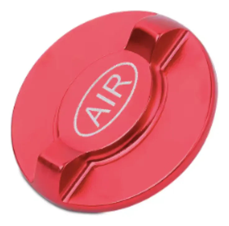 TAPA PARA VALVULA DE AIRE DE HORQUILLA COLOR ROJO