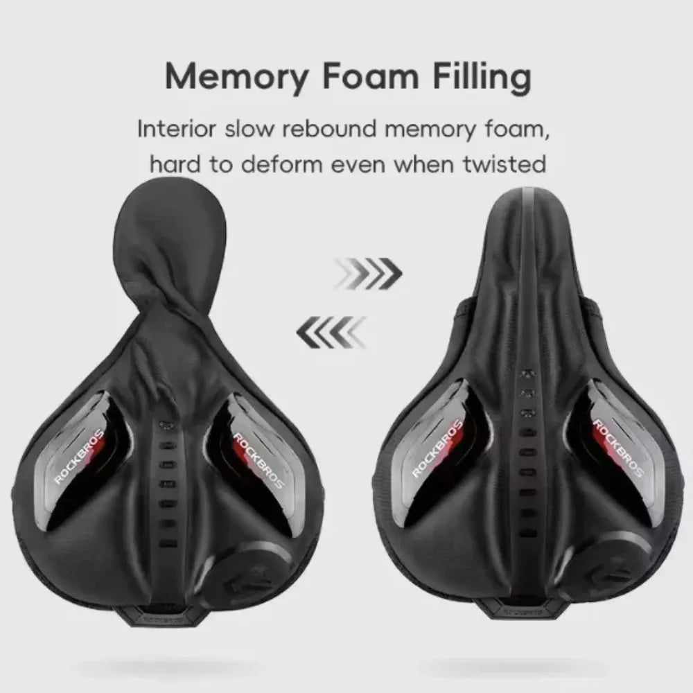 Funda De Asiento Para Bicicleta Rockbros De Gel Transpirable