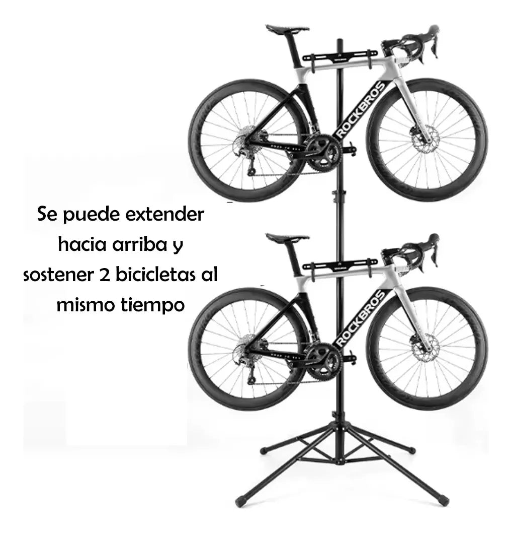 Exhibidor Reparador 2 Bicicletas Aleación Aluminio Rockbros