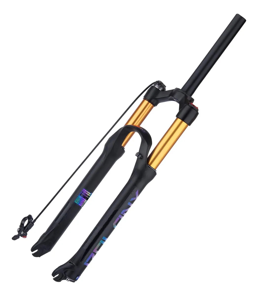 Bolany Horquilla De Aire Dorada Rodado 26 Recto 120mm Mando Dorado