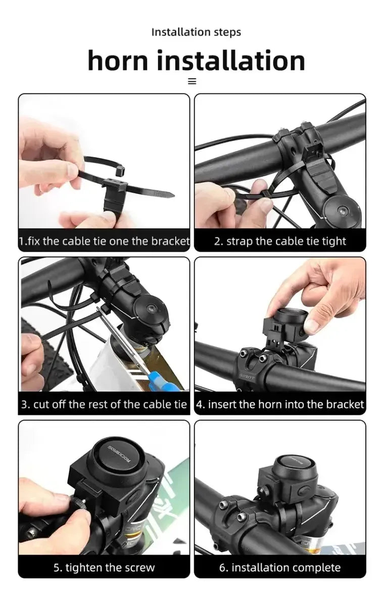 Alarma Para Bici Con Sensor De Movimiento Y Controlrecargabl