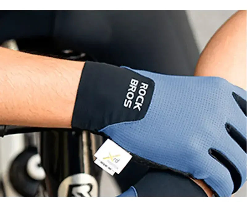 Guantes Transpirables Para Ciclismo Negro Rockbros