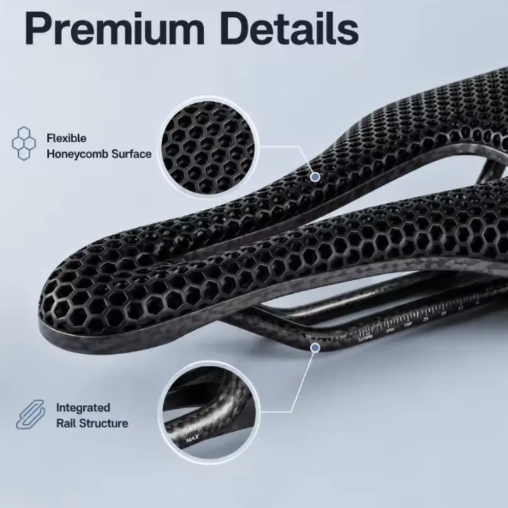 Asiento Prostatico Bolany Con Impresion Pu 3d Color Negro