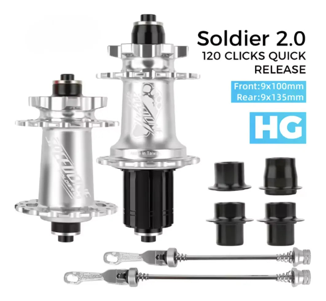 Par De Masas Tronadoras De 32h Hg/ms/xd Speedone Soldier 2.0