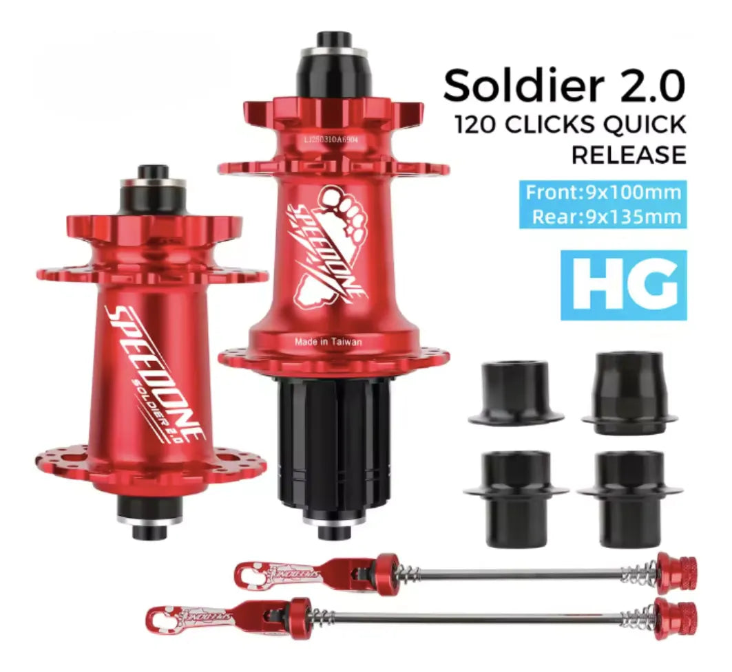Par De Masas Tronadoras De 32h Hg/ms/xd Speedone Soldier 2.0