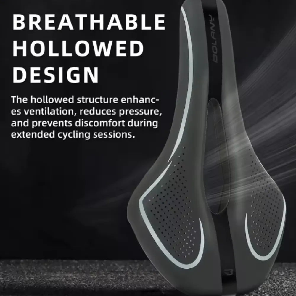 Asiento Comodo Y Ligero Bolany 330g Para Mtb Negro