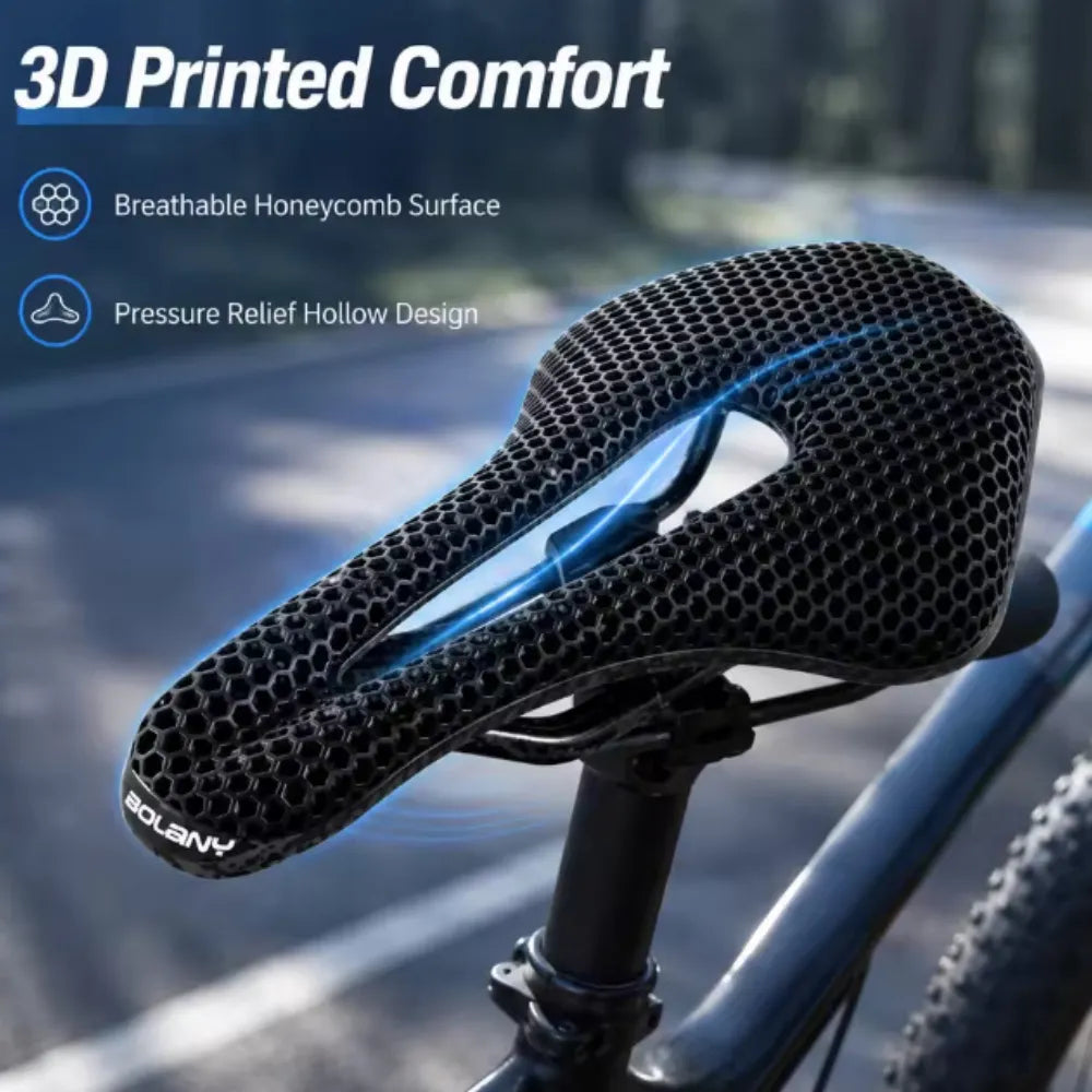 Asiento Prostatico Bolany Con Impresion Pu 3d Color Negro