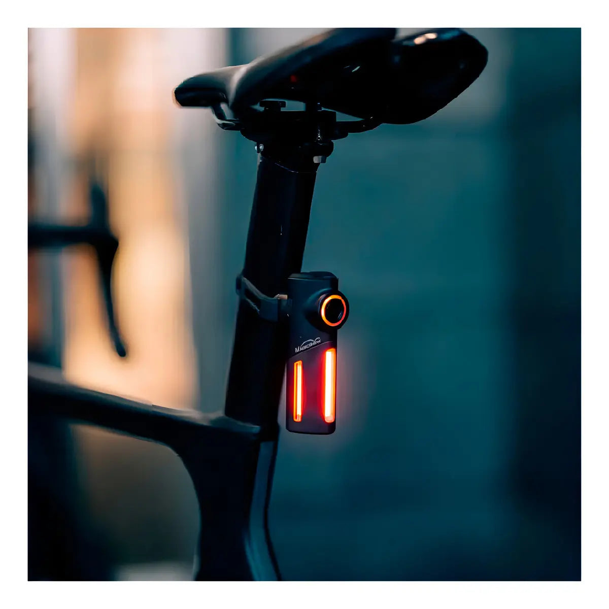 Lampara Trasera Magicshine Seemee Dv Usb 30 Lm Con Camara Color Negro