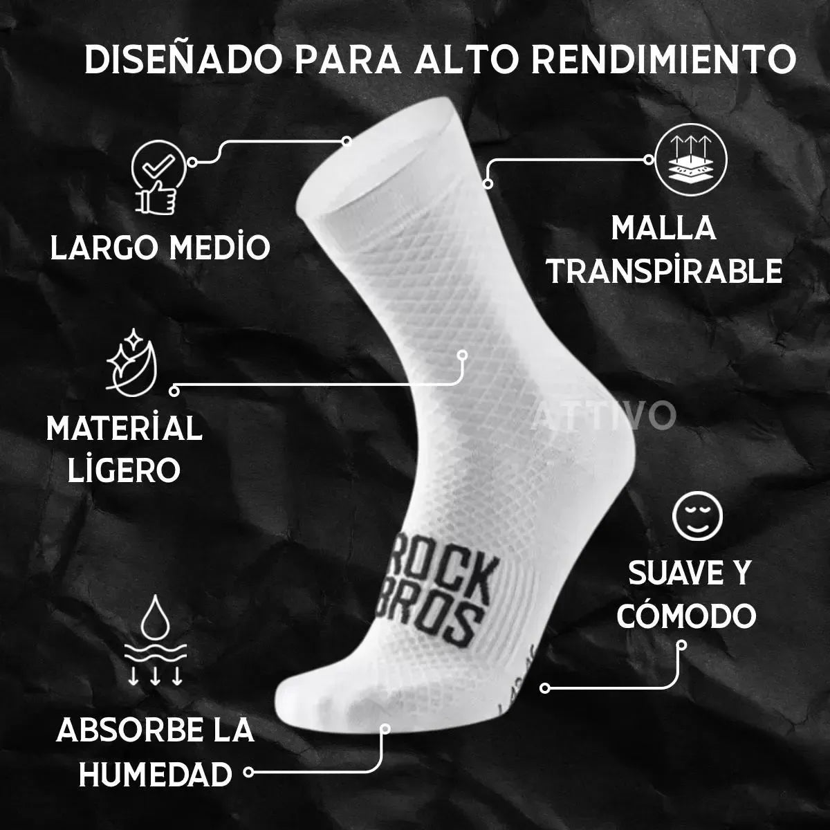 Calcetas Comodas Y Ligeras Rockbros