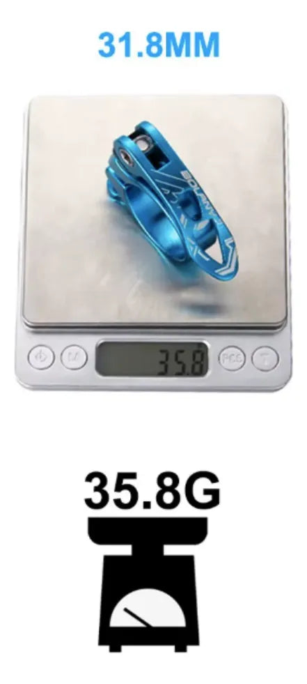 Abrazadera De Bicicleta Para Tija De Sillin Bolany 31.8mm