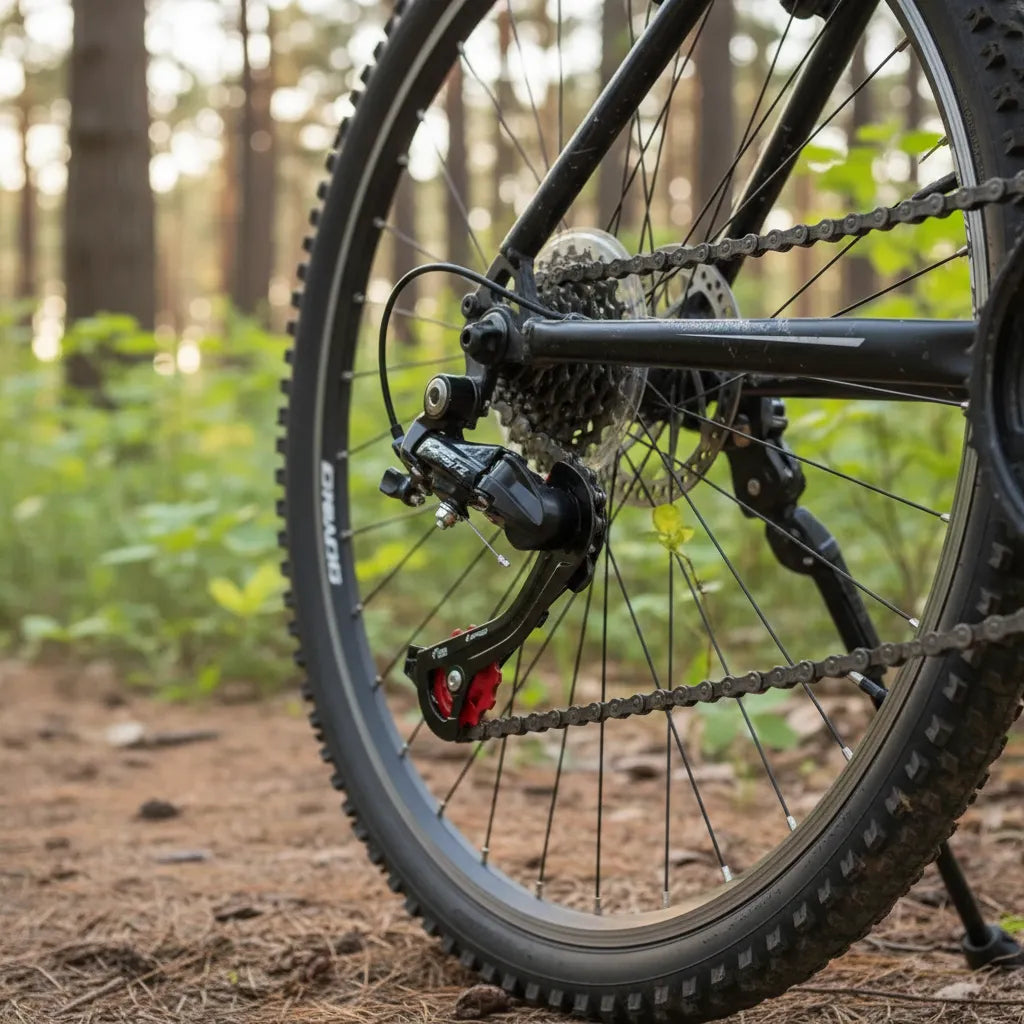 Cambio Trasero Shimano Rd-tz500-gs Tourney 6v C/gancho