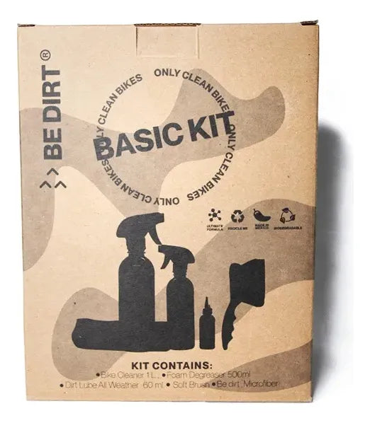 Kit De Limpieza Para Bicicleta Be Dirt Basic Kit Premium Azul