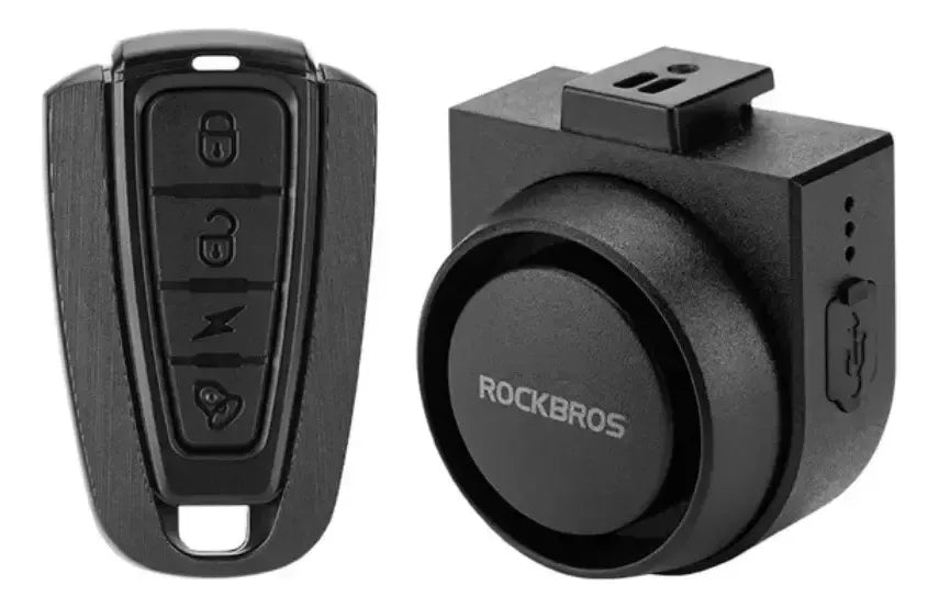 Alarma Para Bici Con Sensor De Movimiento Y Controlrecargabl