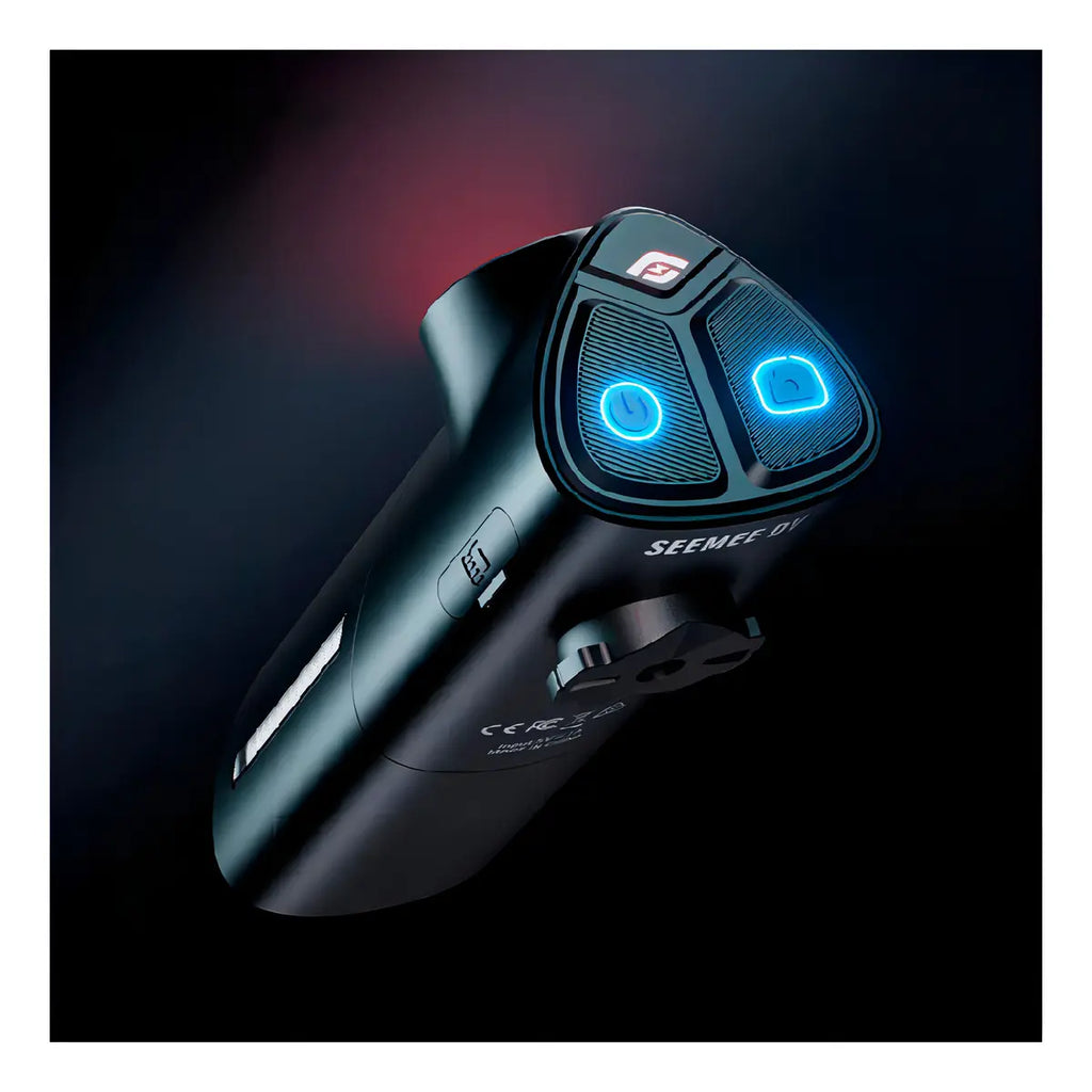 Lampara Trasera Magicshine Seemee Dv Usb 30 Lm Con Camara Color Negro