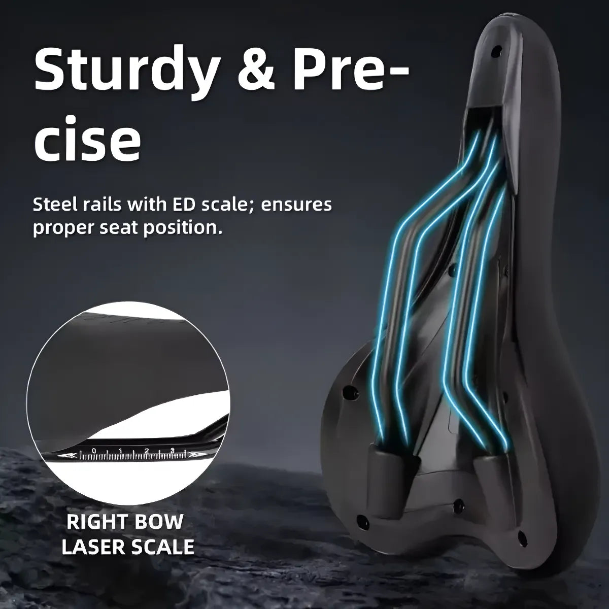 Asiento Comodo Bolany Antiprostatico De Esponja Y Cuero Pu