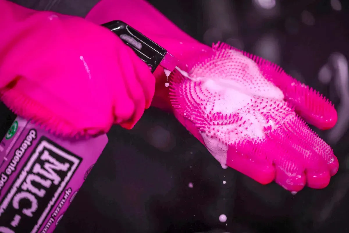 Guantes Deep Scruber Gloves Talla M Muc-off