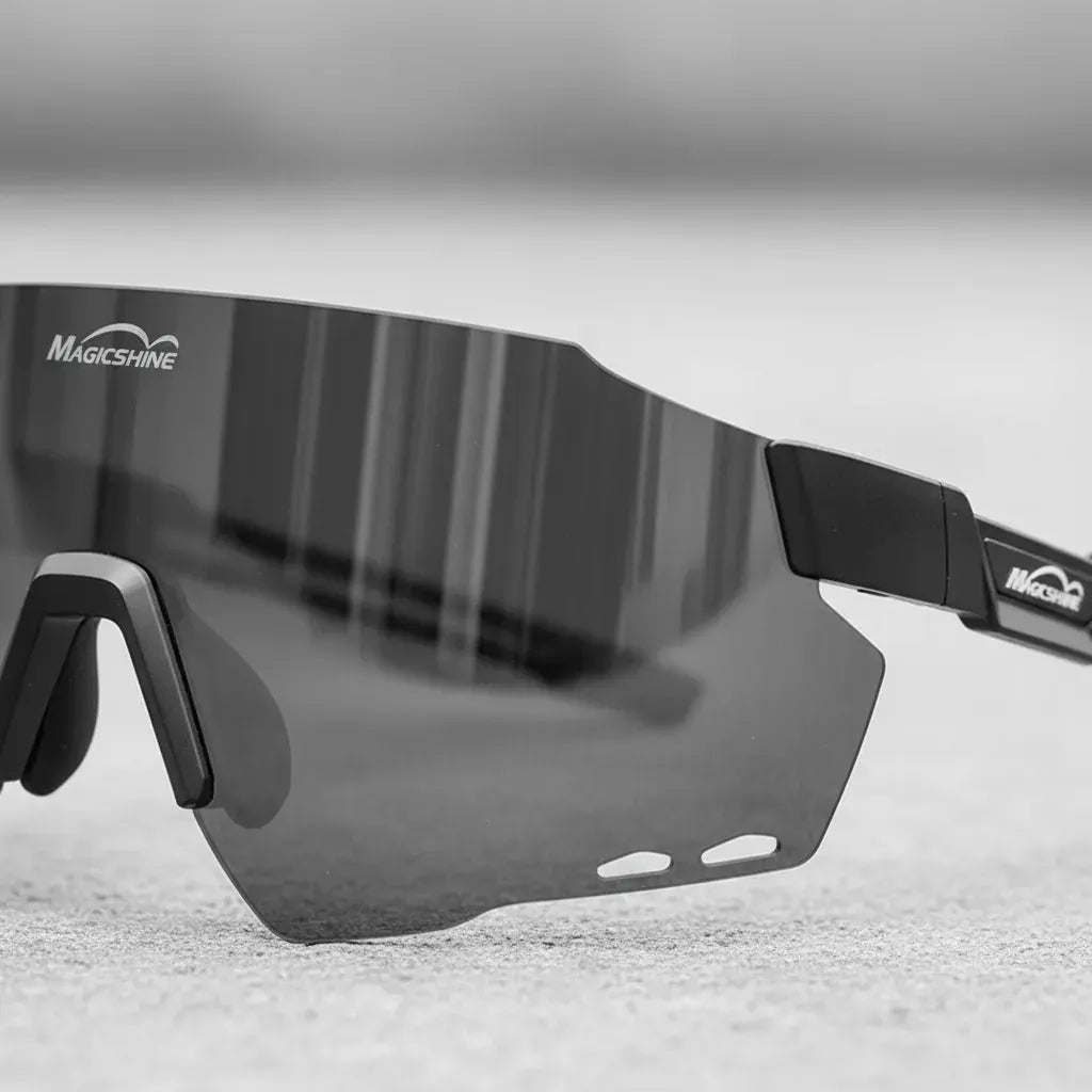Lentes Polarizado + Revo Windbreaker Magicshine Negro Lente