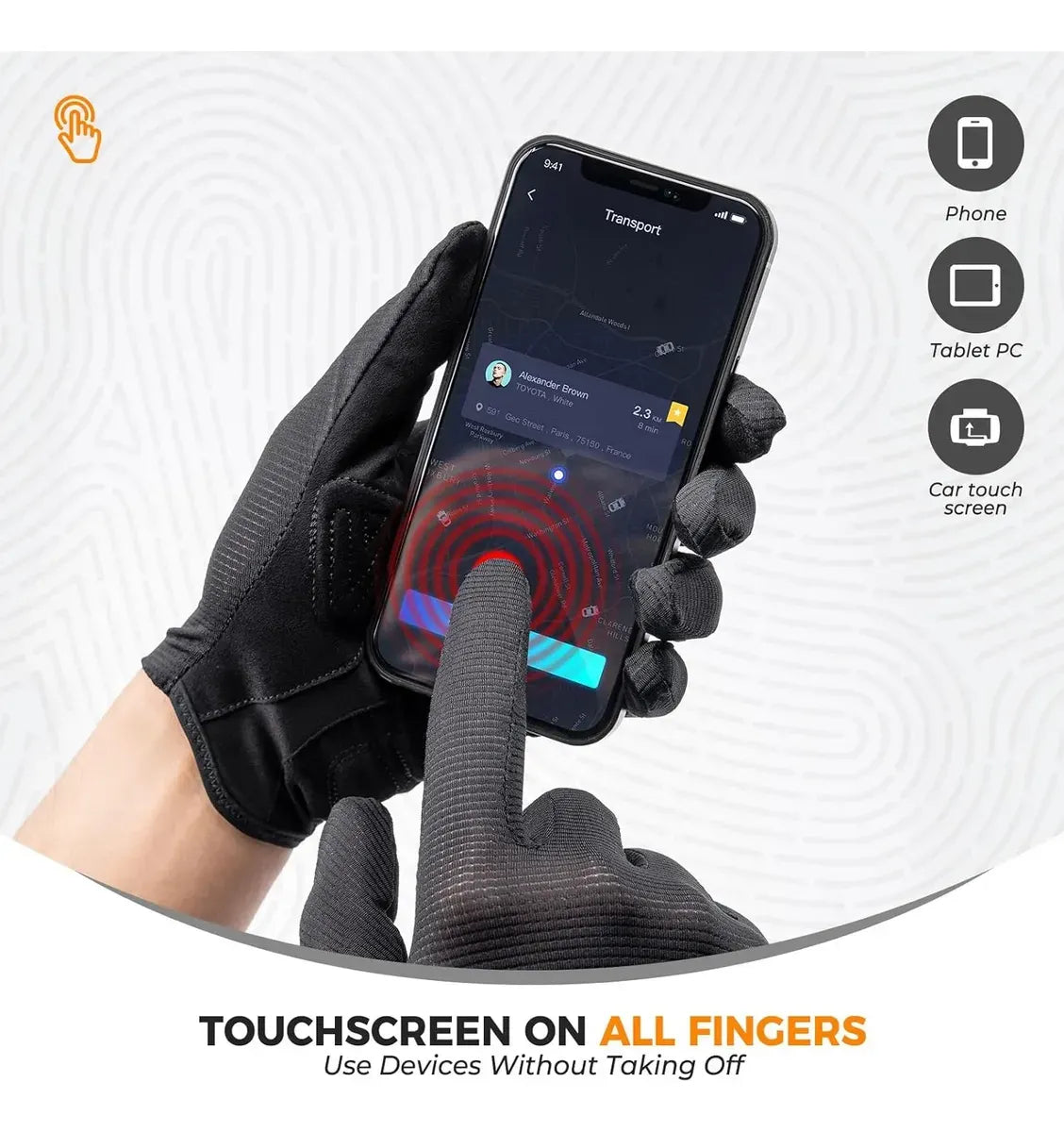Guantes Ligeros Antisudor Con Malla Rockbros