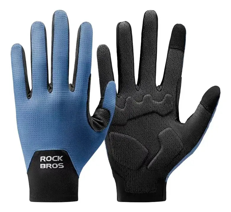 Guantes Transpirables Para Ciclismo Negro Rockbros
