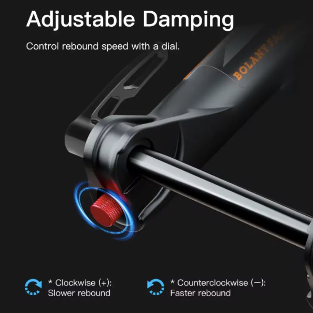 Horquilla Bolany R27.5 160mm Conico Boost Manual C/rebote