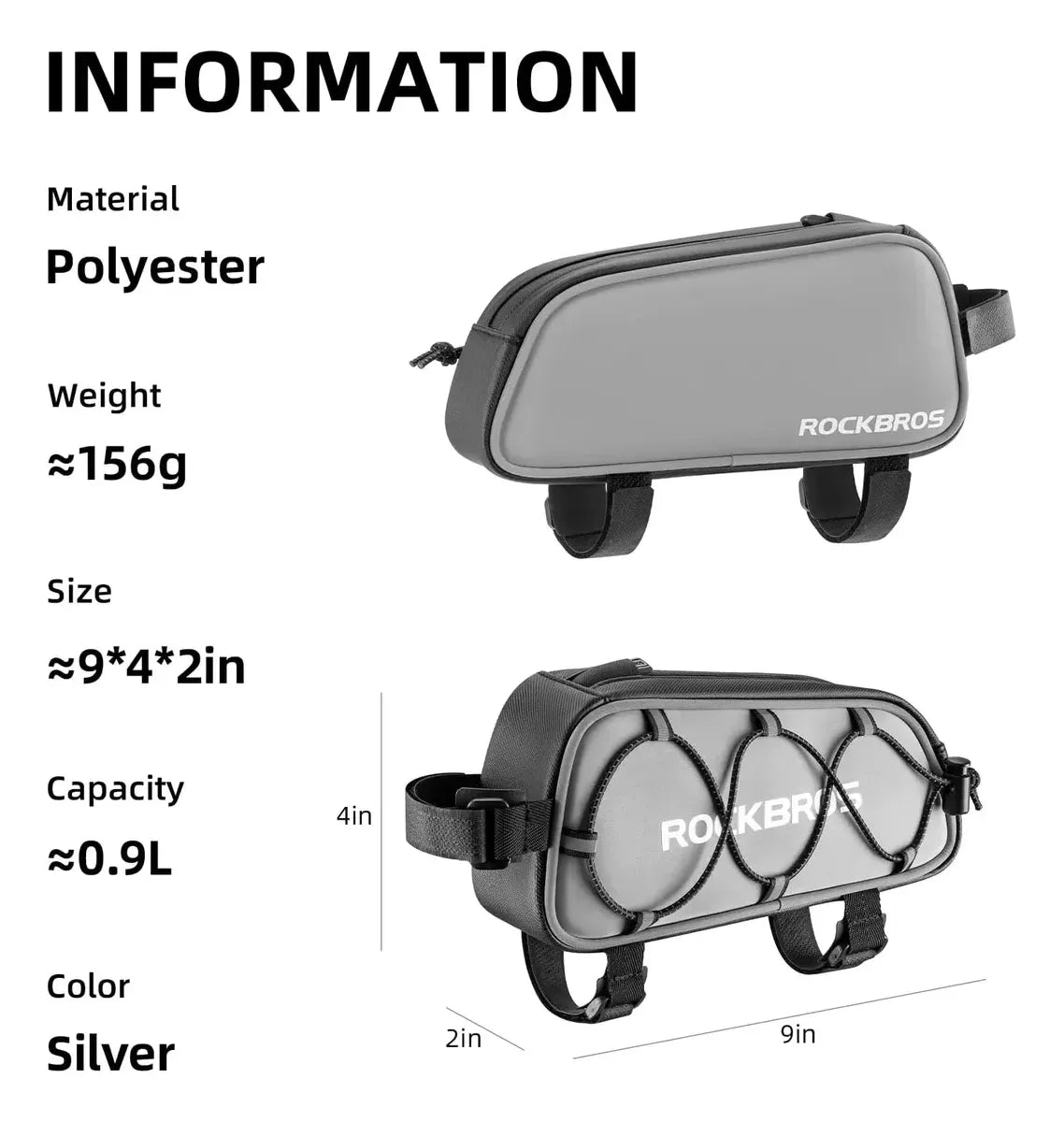 Bolso Para Tubo De Bici Impermeable Rockbros