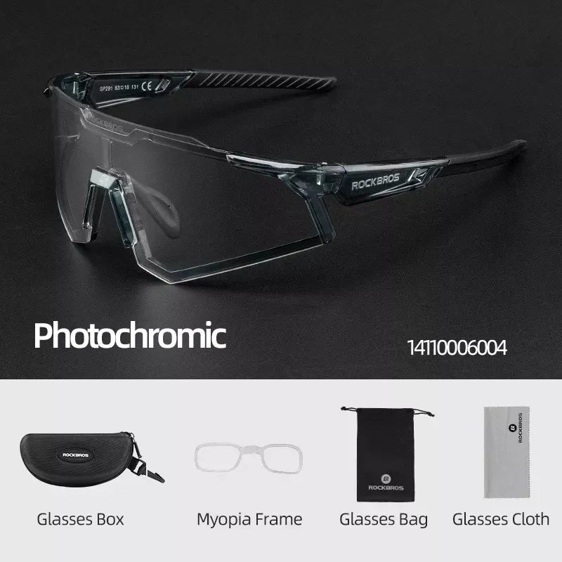 Lentes Fotocromaticos Para Ciclismo Rockbros Gafas New