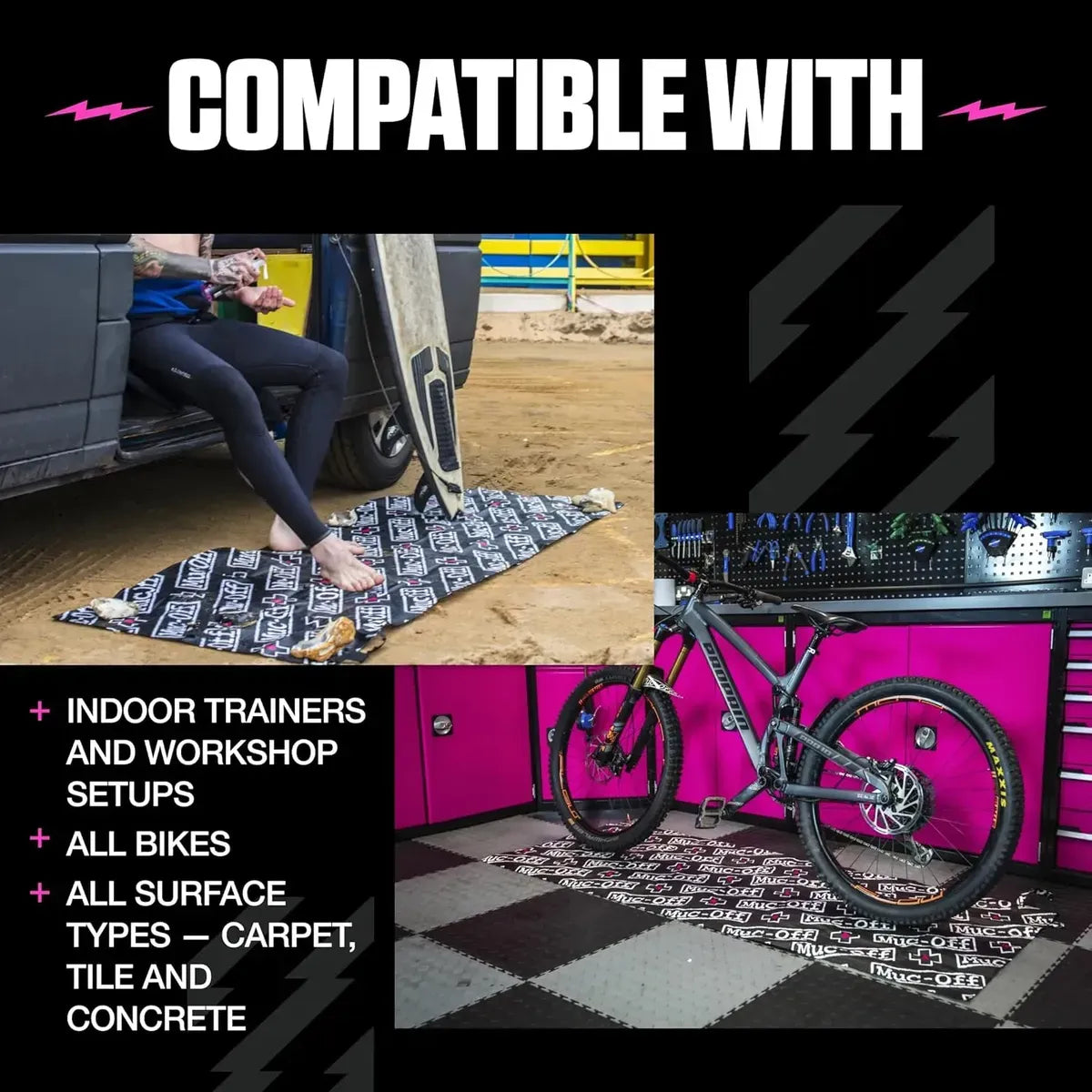 Tapete Bike Mat Indoor Muc-off