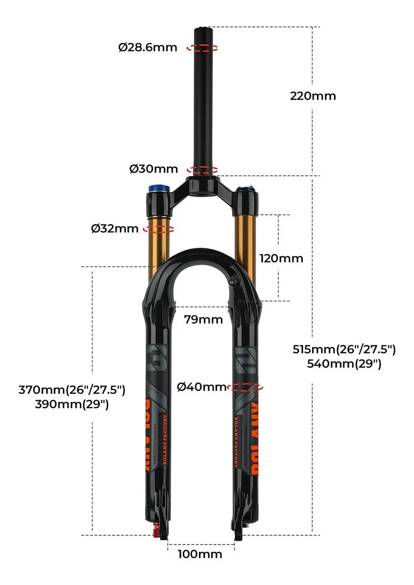 Suspension De Aire Bolany Con Control De Rebote Manual R29 29 Manual Control