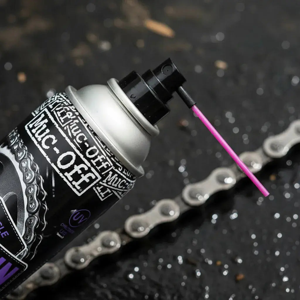 Muc-off Wetchainlube400ml Spraylubricantehúmedo Para Cadena