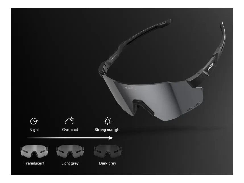 Lentes Magicshine Fotocromaticos +revo Windbreaker Ligeros