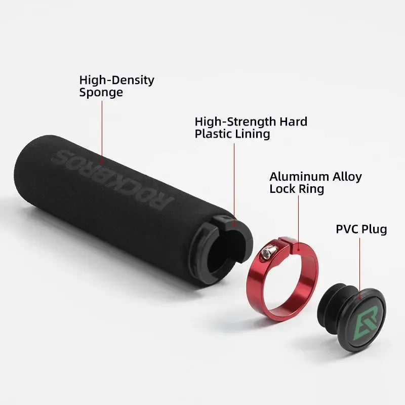 Puños De Esponja Con Bloqueo Grips Rockbros
