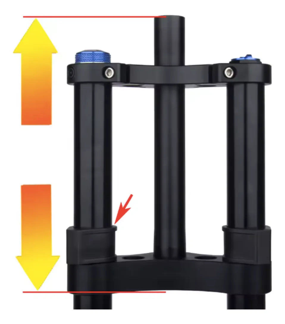 Horquilla Bolany R27.5 180mm Conico Boost Manual C/rebote