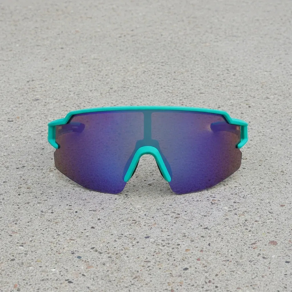 Lentes Polarizados Armazon Azul Aqua Lente Rockbros