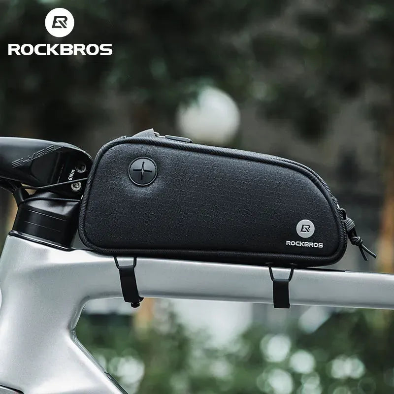 Bolso Para Tubo De Bici Color Negro Rockbros Challenge