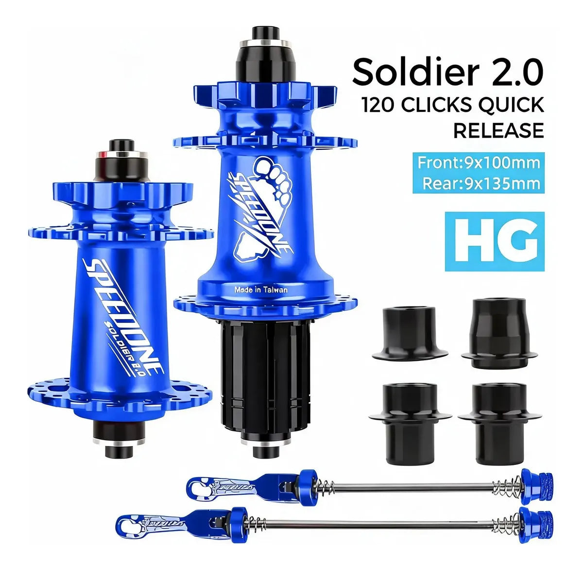 Par De Masas Tronadoras De 32h Hg/ms/xd Speedone Soldier 2.0