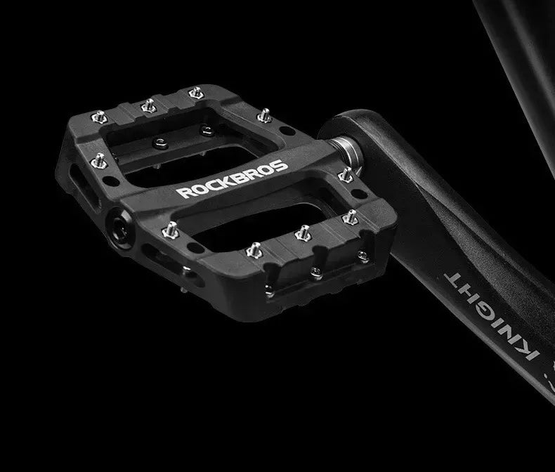 Pedales Rockbros Plataforma Mtb,ciclismo Balero Sella Nylon