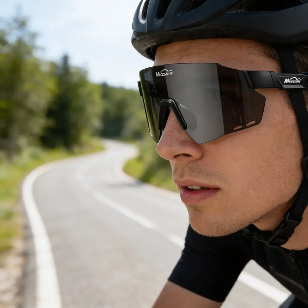 Lentes Polarizado + Revo Windbreaker Magicshine Negro Lente