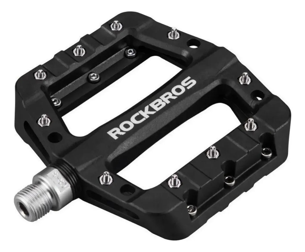 Pedales Rockbros Plataforma Mtb,ciclismo Balero Sella Nylon